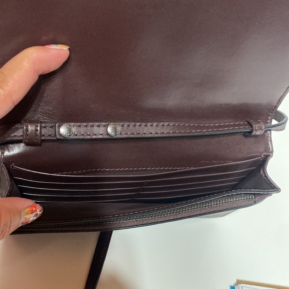 Coach x Keith Haring Hayden Foldover Glitter Crossbody Clutch Walle… - Picture 10 of 17